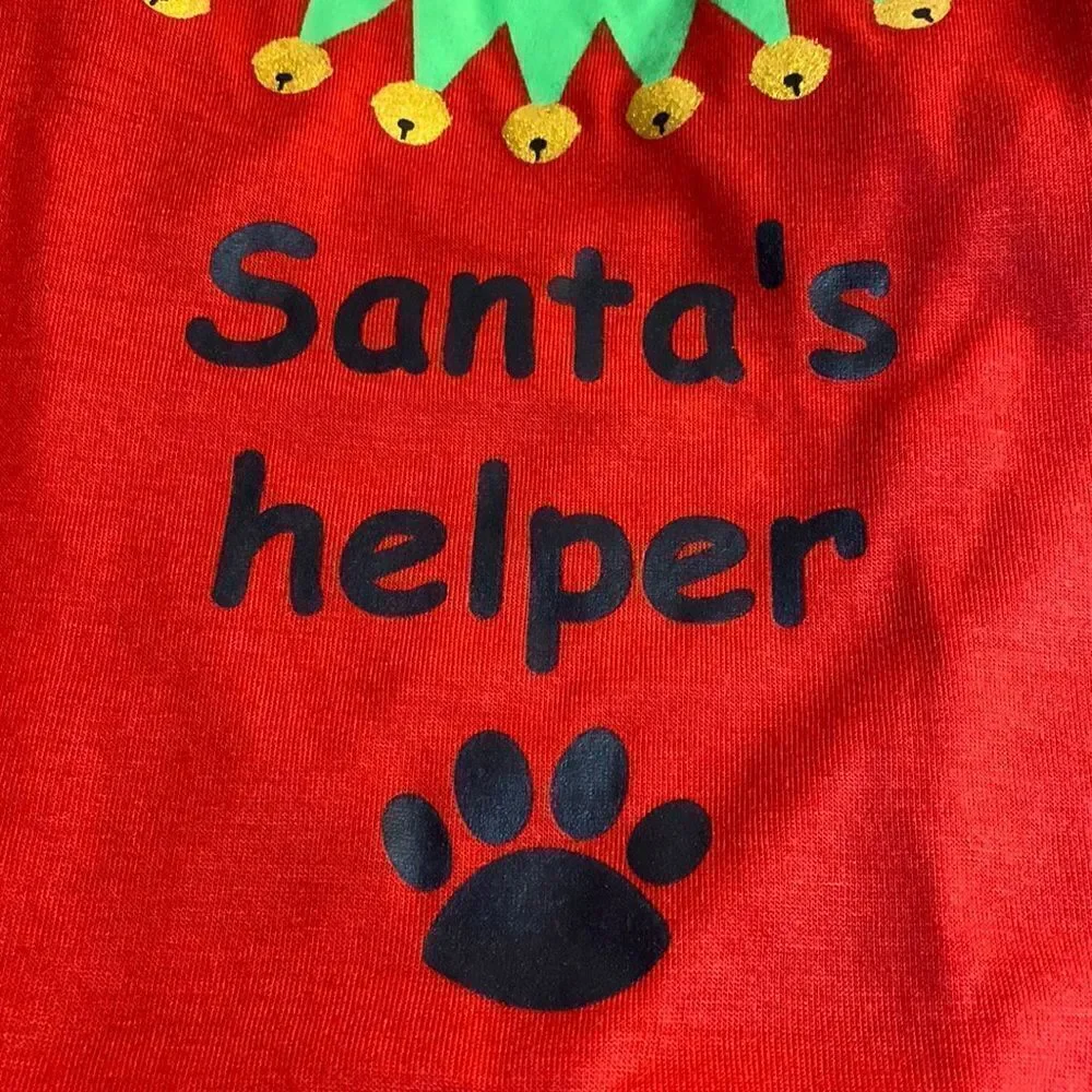 🎈Santa’s Helper Elf Dog Christmas Shirt